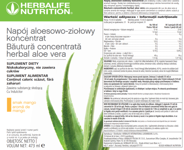 aloesowo-ziołowy mango